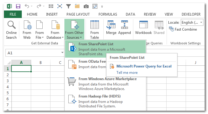 how to make an excel file shared in sharepoint