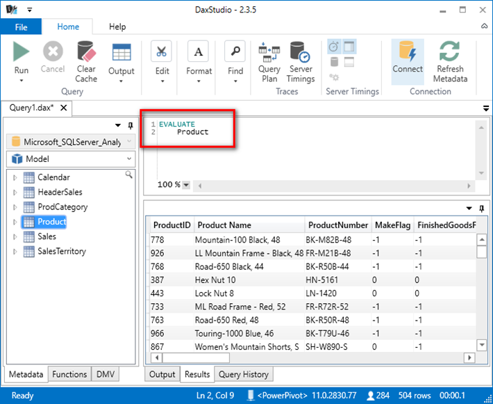 Evaluate Keyword in power pivot