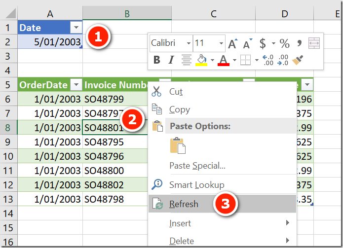 excel 2016 query editor manage parameters