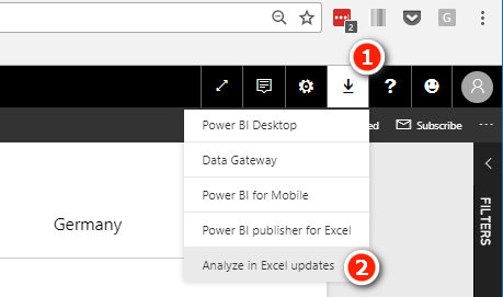 powerbi plug in for excel on mac