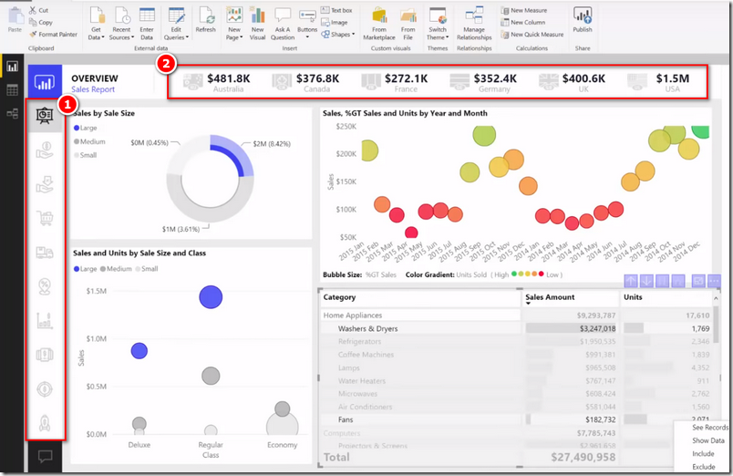 Visually Appealing Power Bi Reports Excelerator Bi