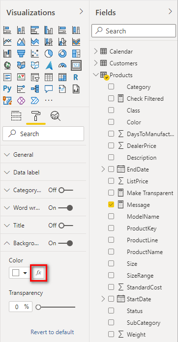 Show Or Hide A Power Bi Visual Based On Selection ✓ - Excelerator Bi