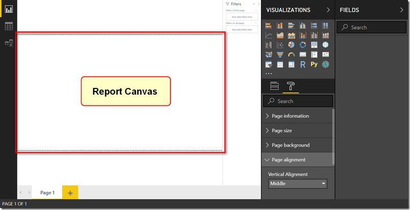 Reposition Report Canvas in Power BI Desktop - Excelerator BI