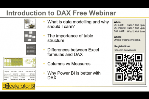 Webinar Introduction To Dax