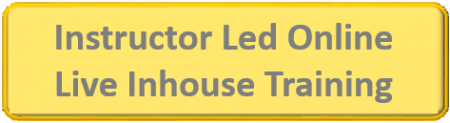 Instructor Led Online Live Inhouse Training