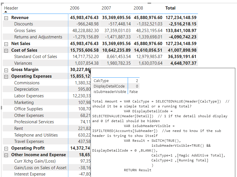 Debugging DAX with Tooltips - Excelerator BI