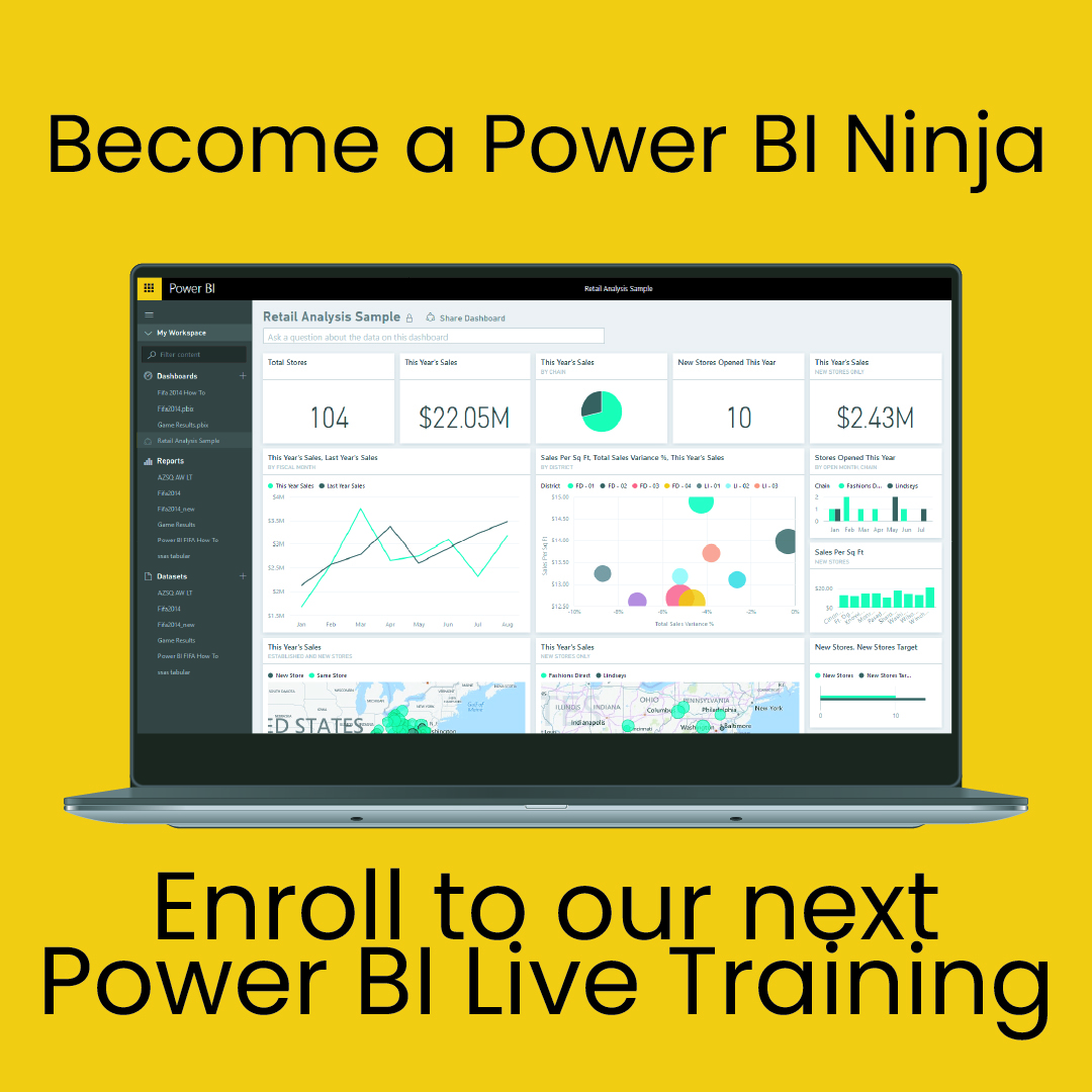 Power BI Training New - Sign Up Now at Excelerator BI