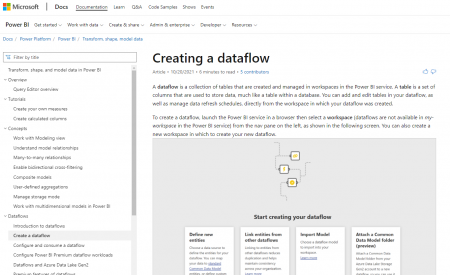 MS Dataflow