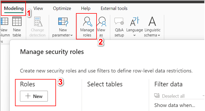 Ways to Configure RLS in Power BI