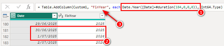 Simple Finyear Code